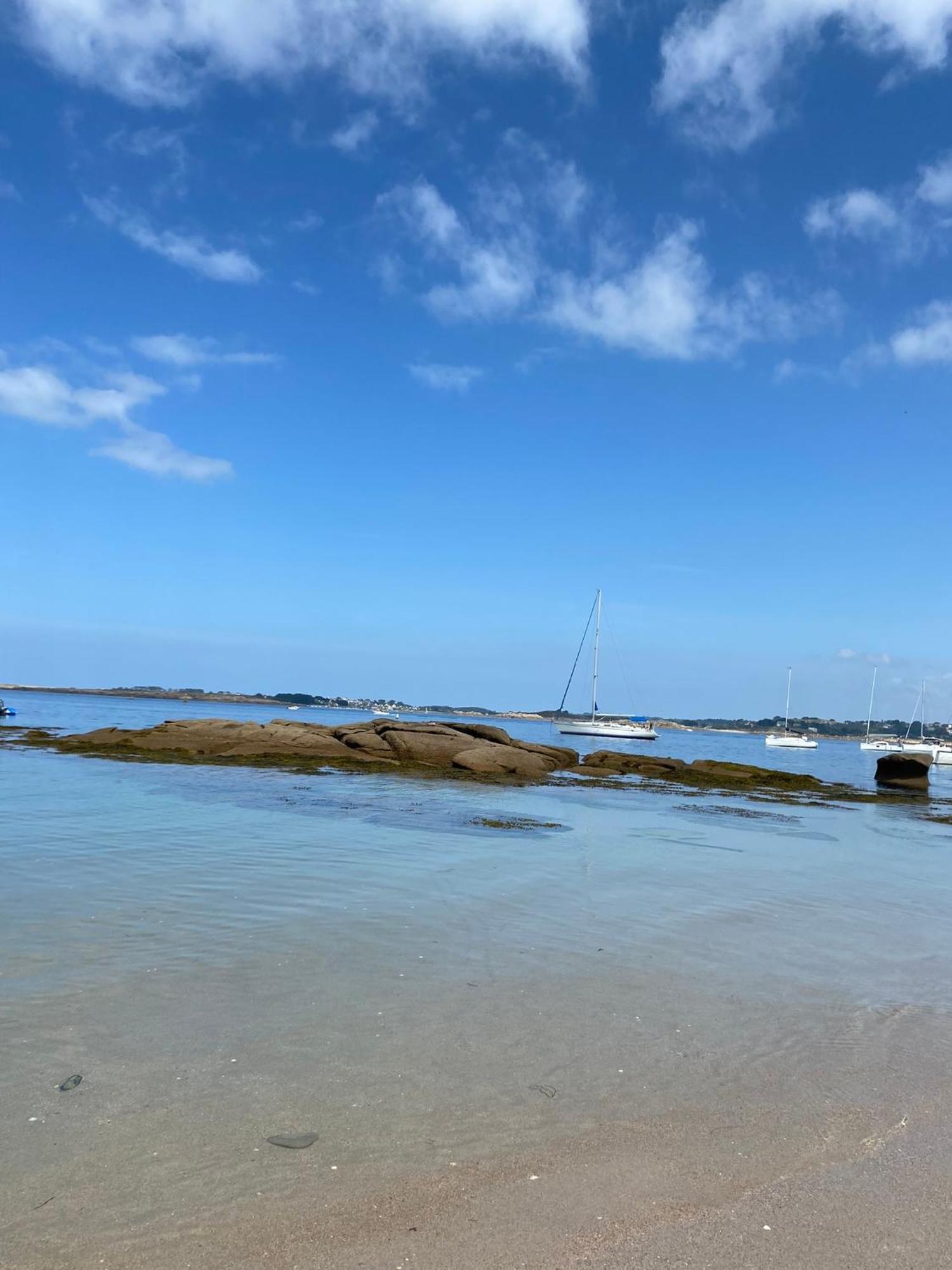 La Marine Louannec Exterior foto